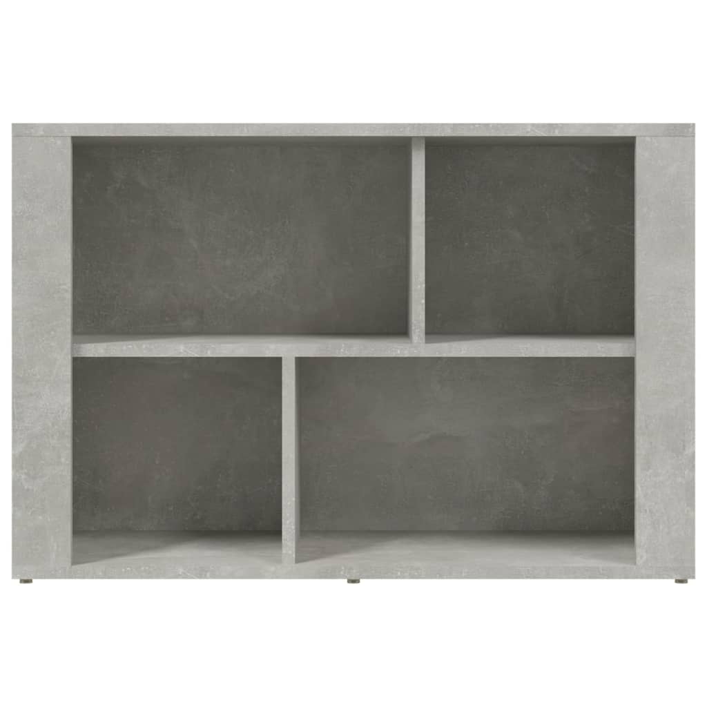 Credenza Grigio cemento 80x30x54 cm MDF