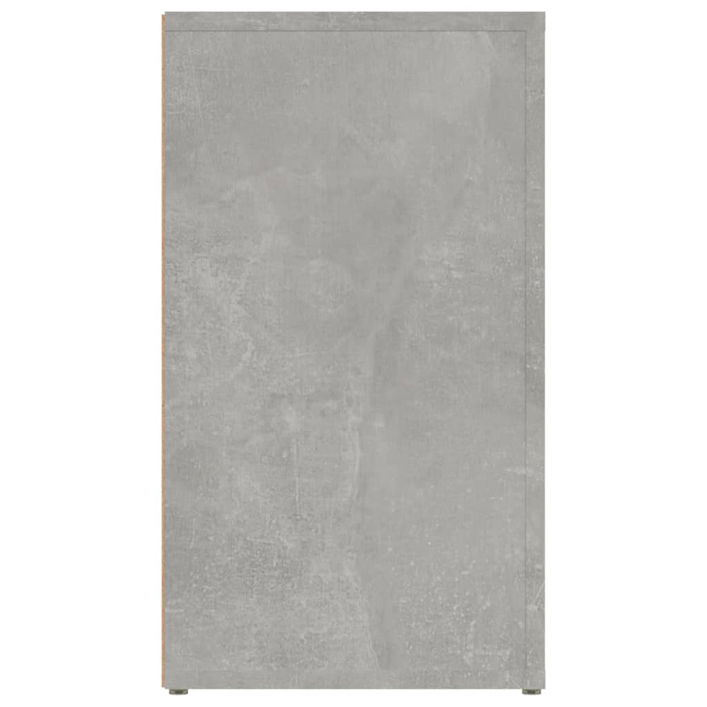 Credenza Grigio cemento 80x30x54 cm MDF