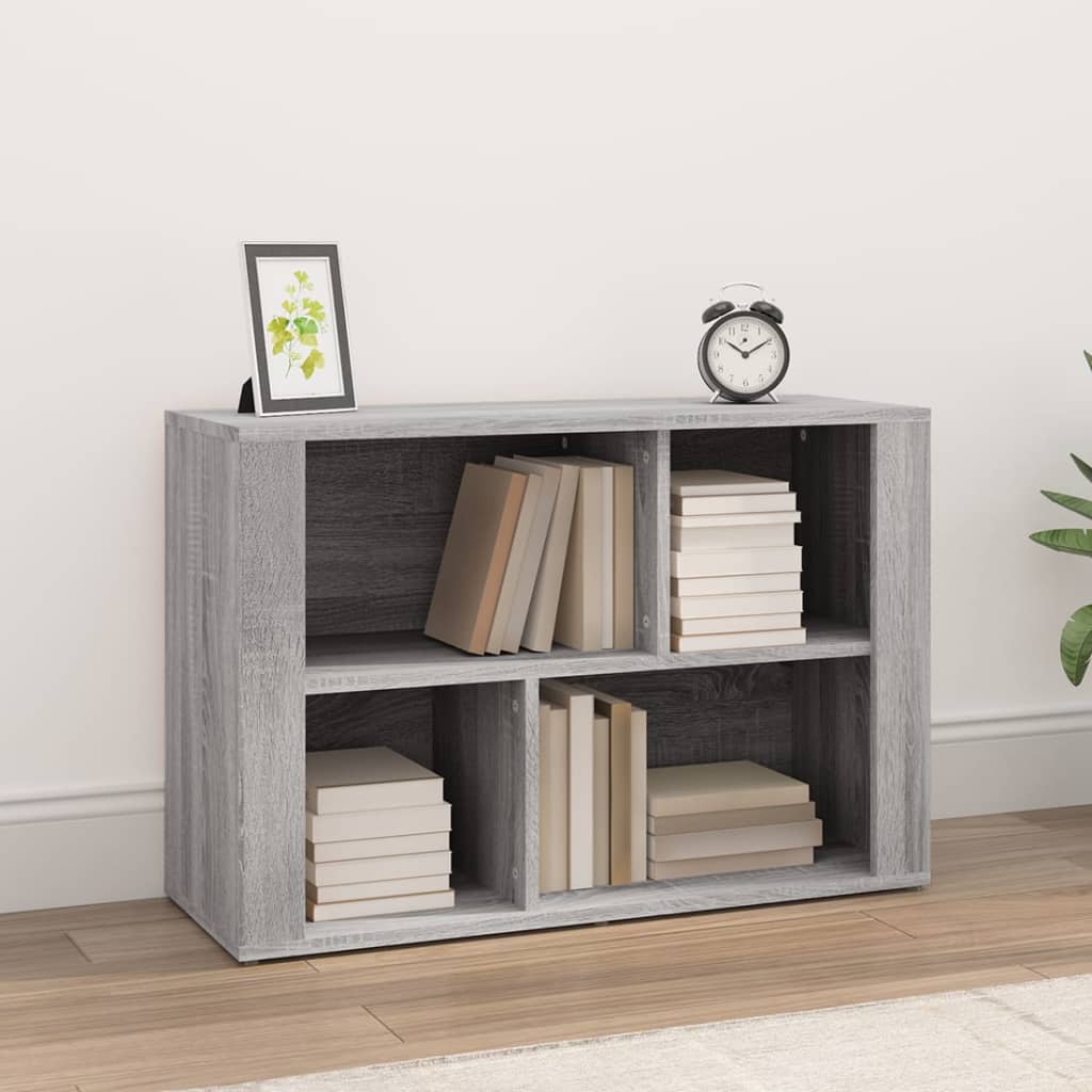 Sonoma Grey Buffet 80x30x54 cm Engineering Holz