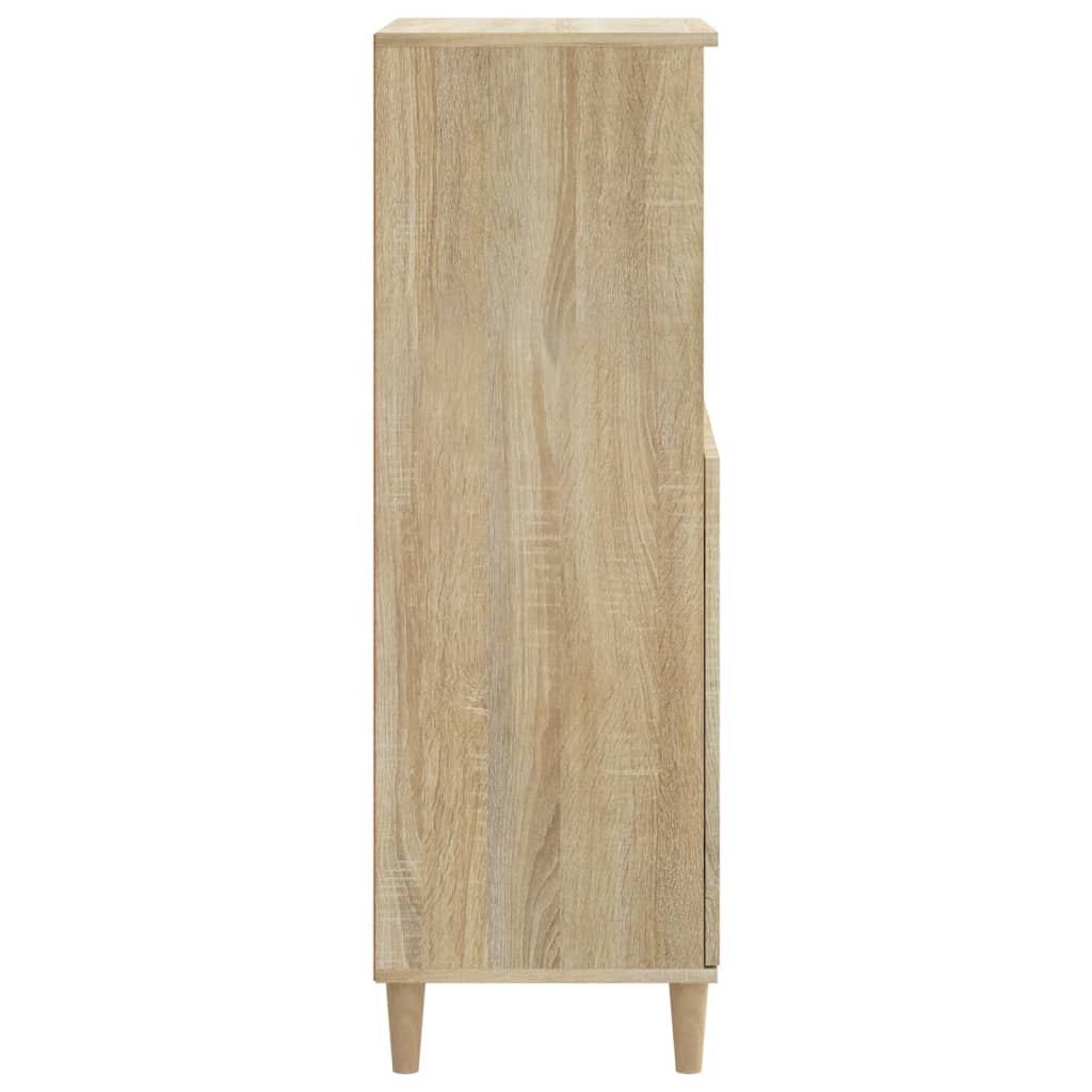 Sonoma Oak Buffet 60x36x110 cm ingegneristica legna