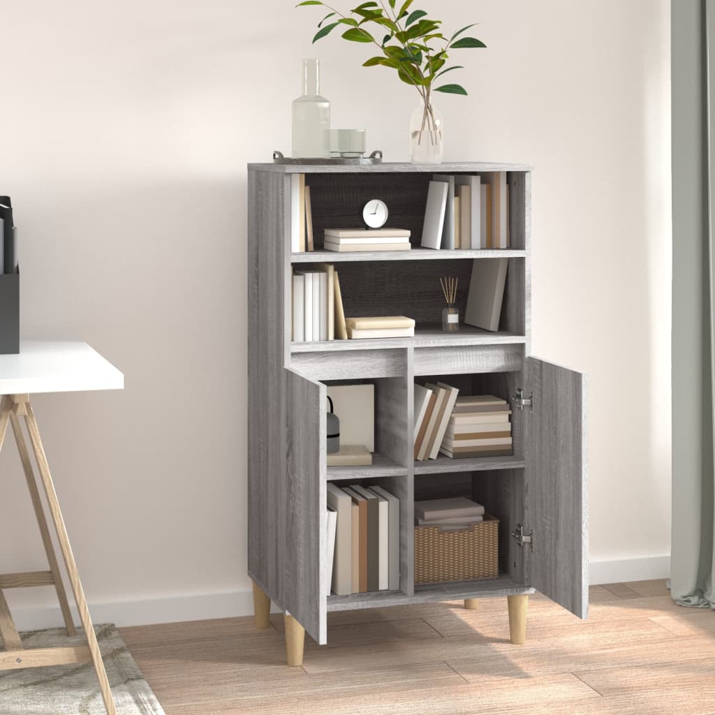 Sonoma Gray Sonoma Buffet 60x36x110 cm Ingenieurholz Holz