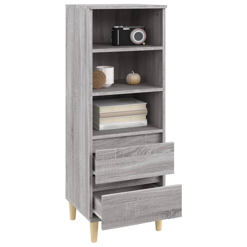 Sonoma Gray Sonoma Buffet 40x36x110 cm Engineering wood