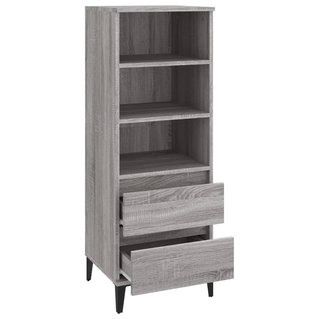 Sonoma Gray Sonoma Buffet 40x36x110 cm Ingenieurholz Holz