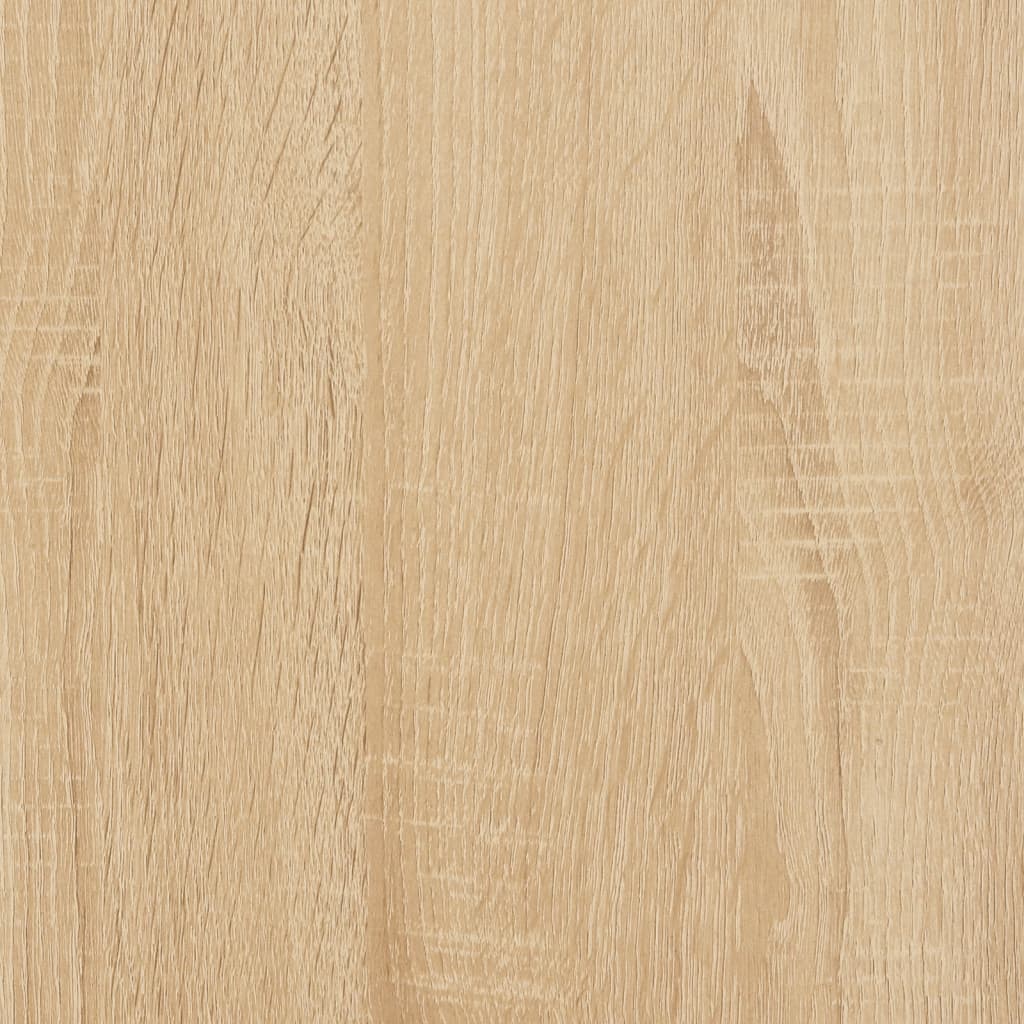 Sonoma oak console table 100x35.5x75 cm engineering wood