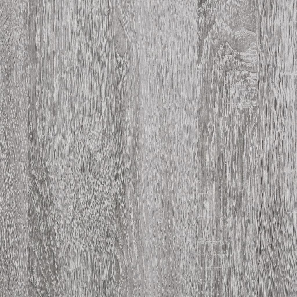 Consolle Sonoma grigio 100x35,5x75 cm in derivati ​​del legno