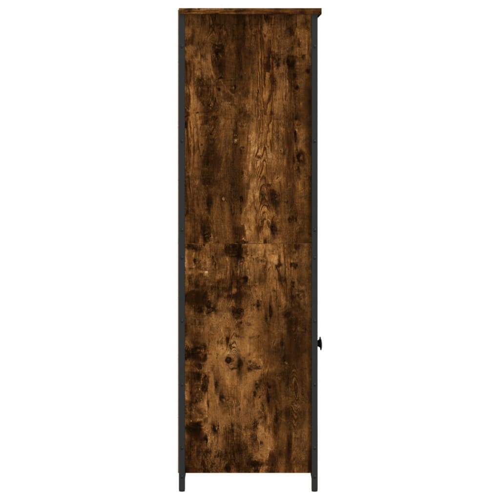 Smoked oak top 62x36x121.5 cm engineering wood