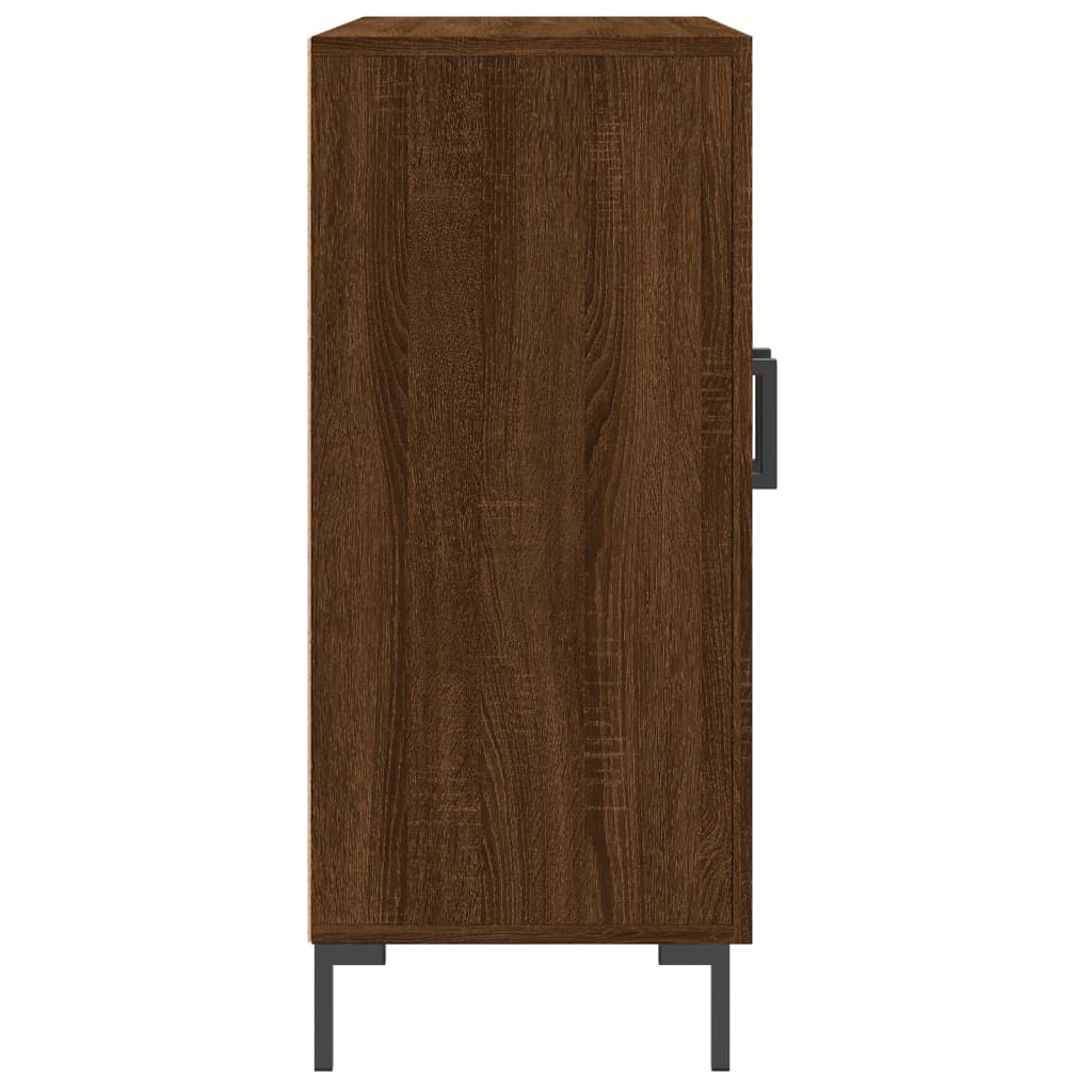 Buffet Brown Eiche 90x34x80 cm Engineering Holz