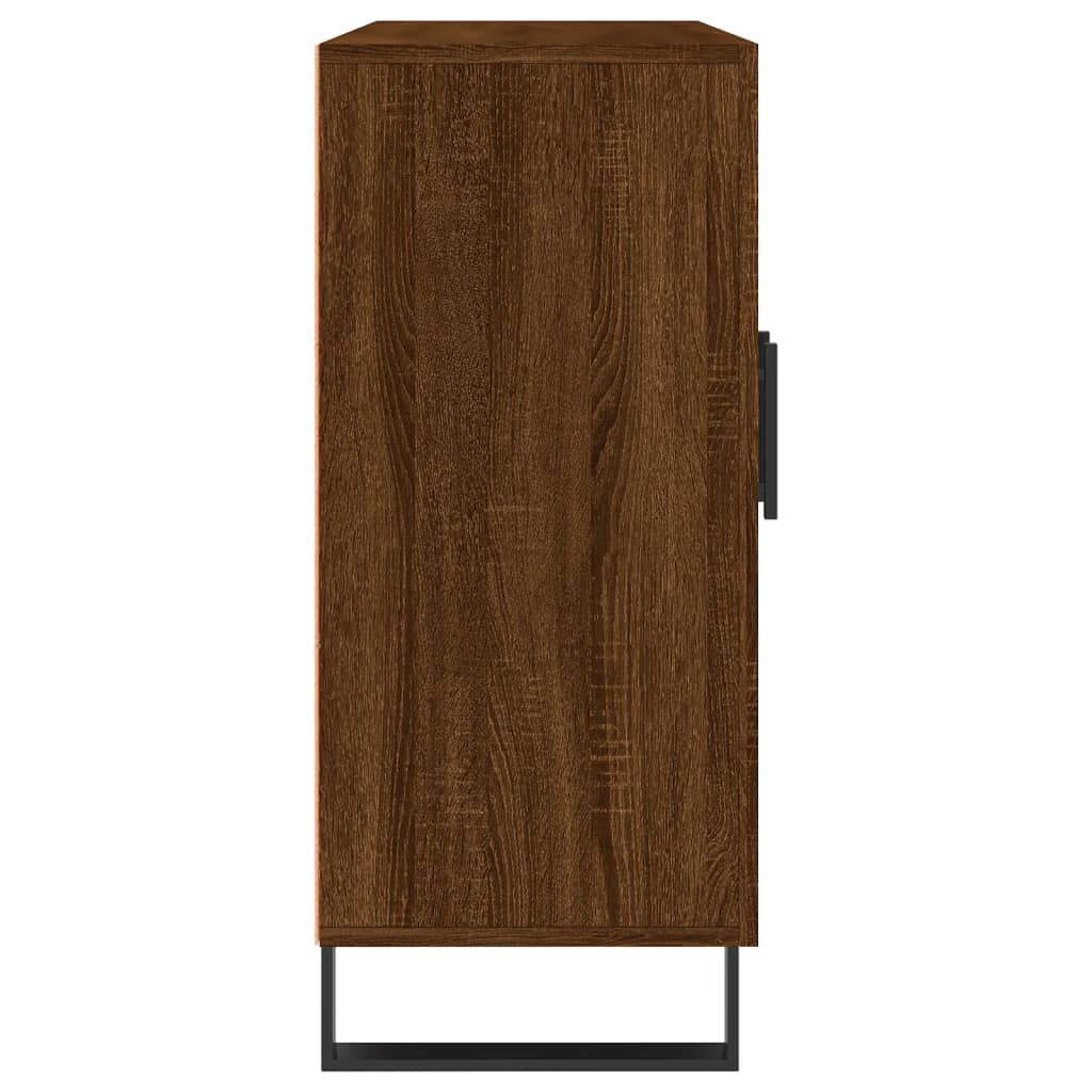 Buffet Brown Eiche 90x34x80 cm Engineering Holz