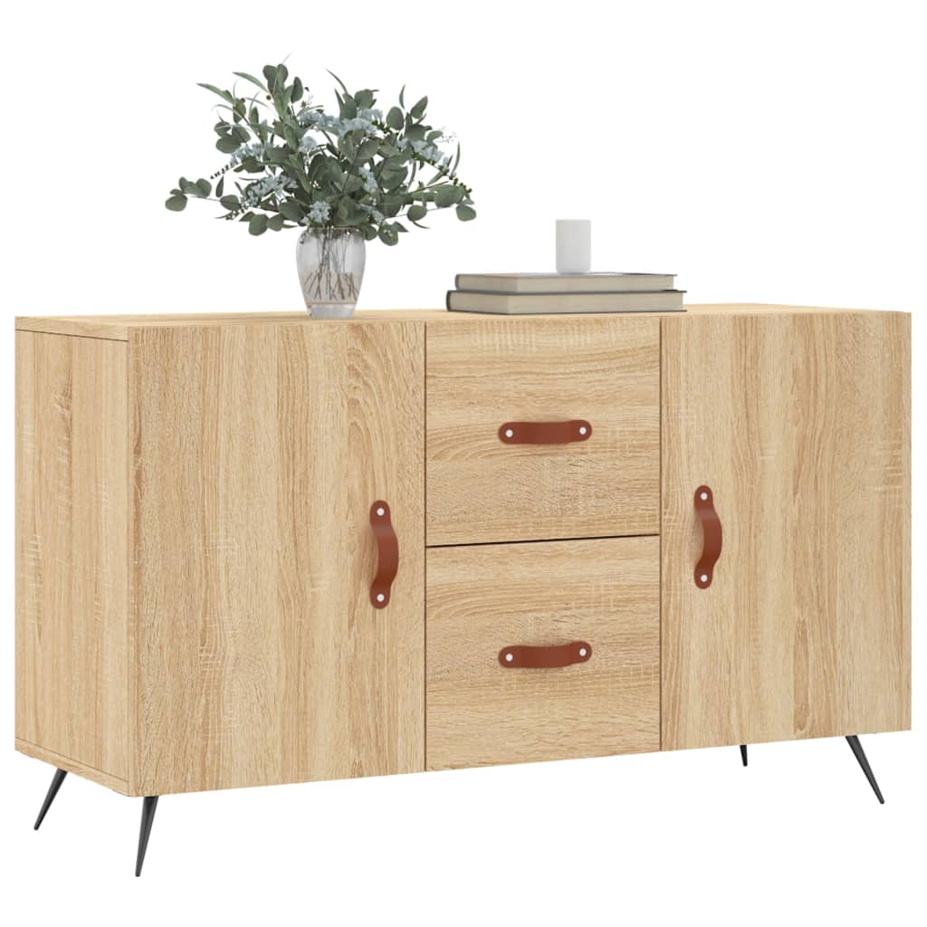 Buffet chêne sonoma 100x36x60 cm bois d'ingénierie