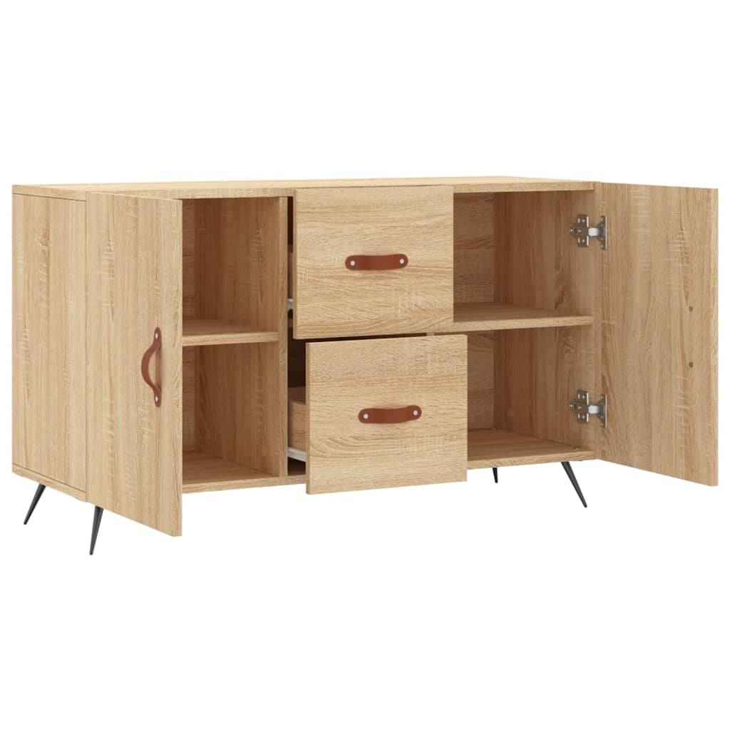 Buffet chêne sonoma 100x36x60 cm bois d'ingénierie