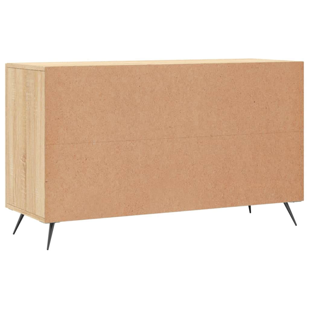 Credenza in rovere Sonoma 100x36x60 cm in multistrato