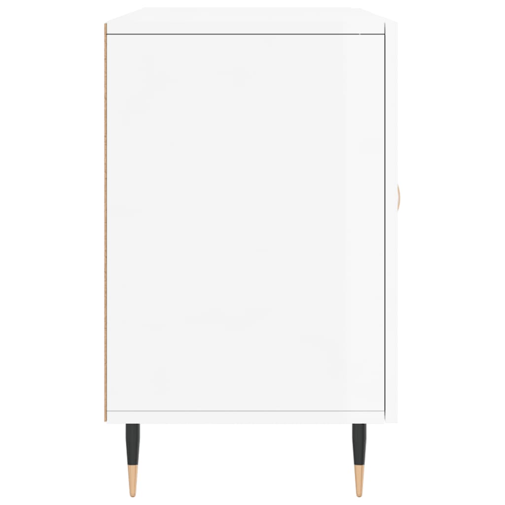 Brilliant white buffet 100x36x60 cm Engineering wood