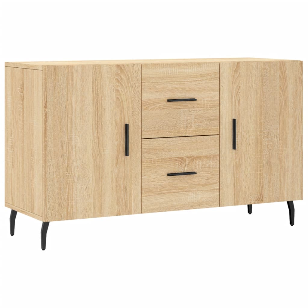 Buffet chêne sonoma 100x36x60 cm bois d'ingénierie