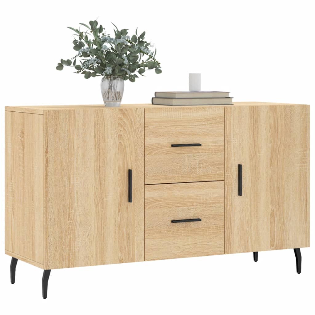 Buffet chêne sonoma 100x36x60 cm bois d'ingénierie