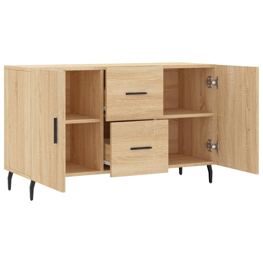 Credenza in rovere Sonoma 100x36x60 cm in multistrato