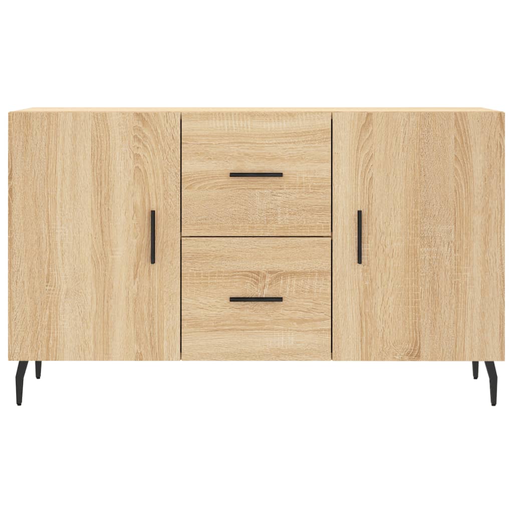 Buffet chêne sonoma 100x36x60 cm bois d'ingénierie