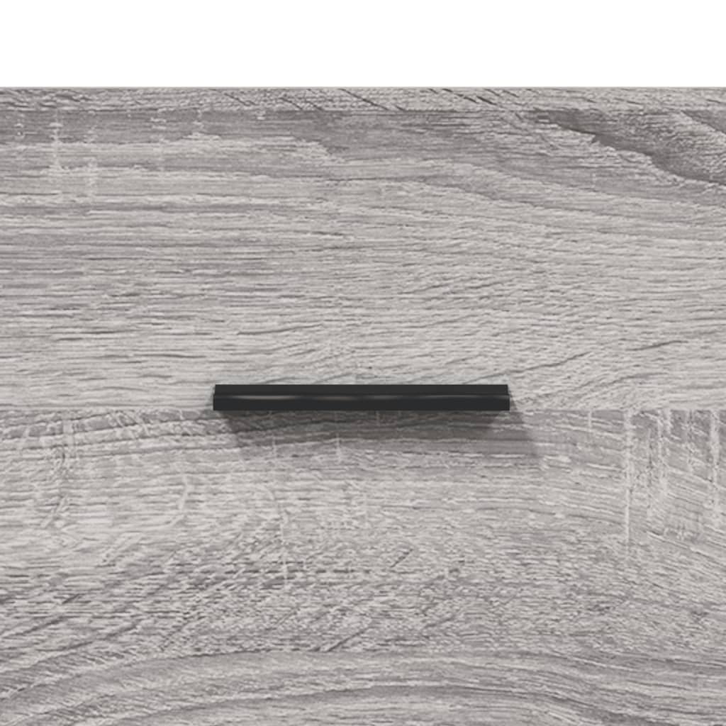 Grey Sonoma Buffet 100x36x60 cm ingegneristica legna