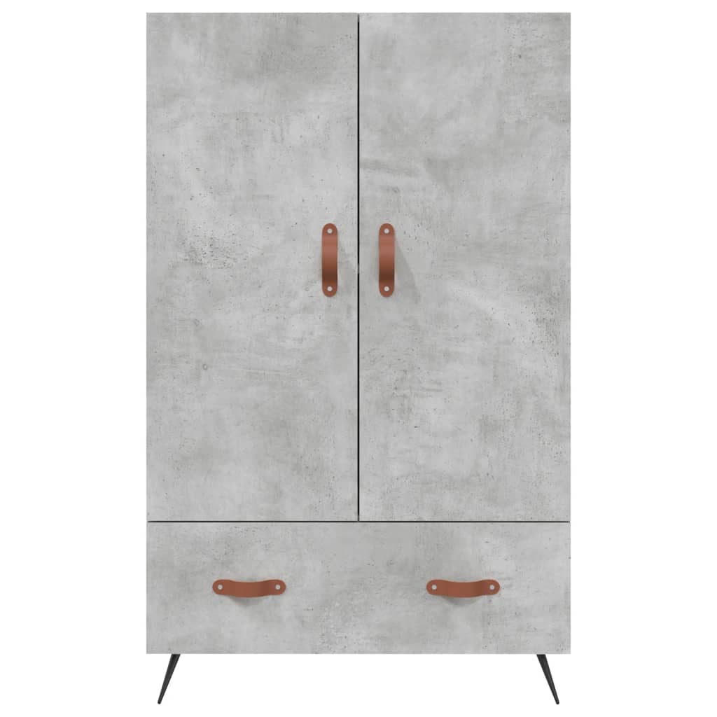 Concrete gray buffet 69.5x31x115 cm Engineering wood