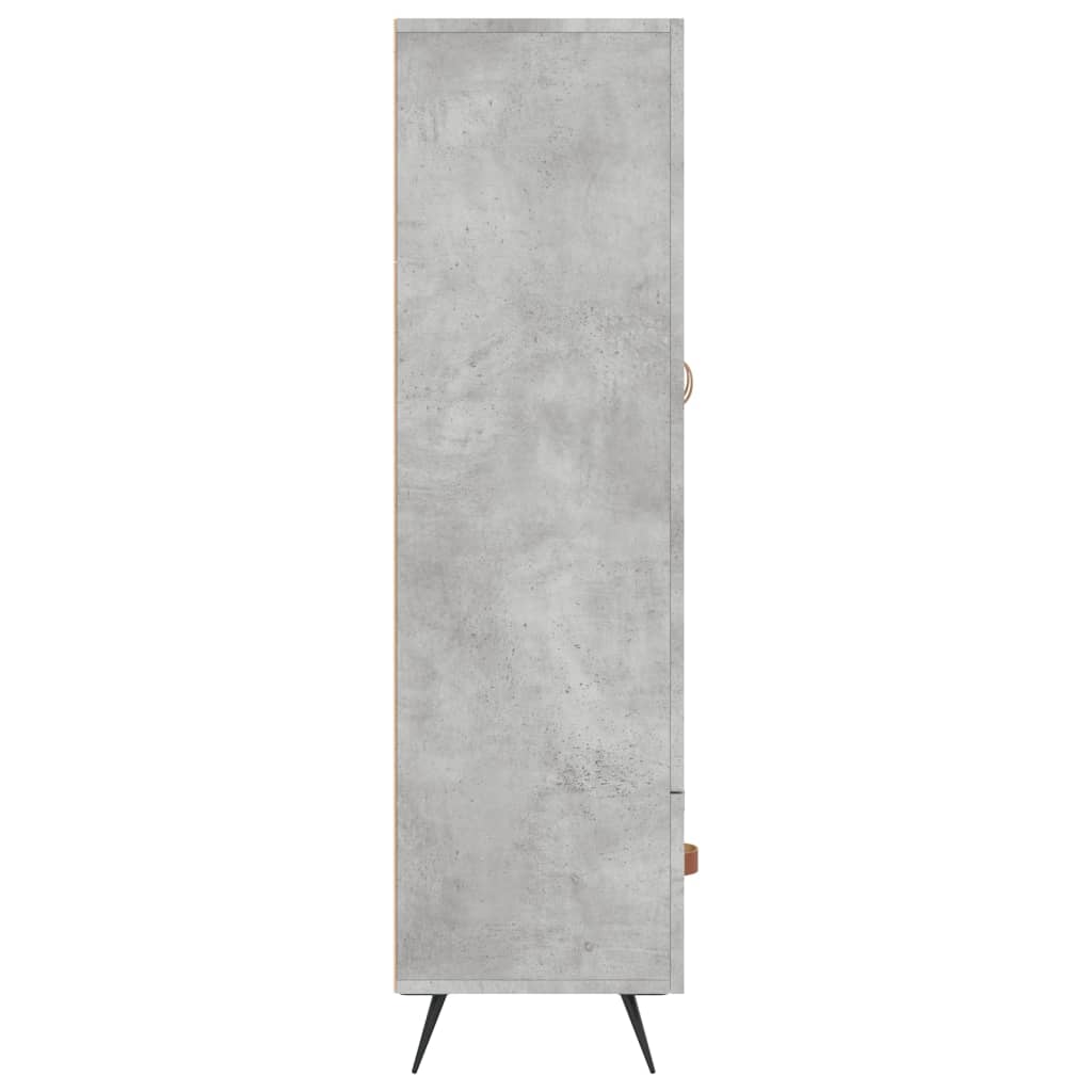 Concrete gray buffet 69.5x31x115 cm Engineering wood