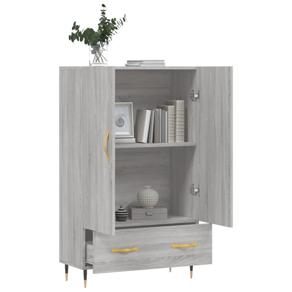 Sonoma Gray Sonoma Buffet 69.5x31x115 cm Engineering wood