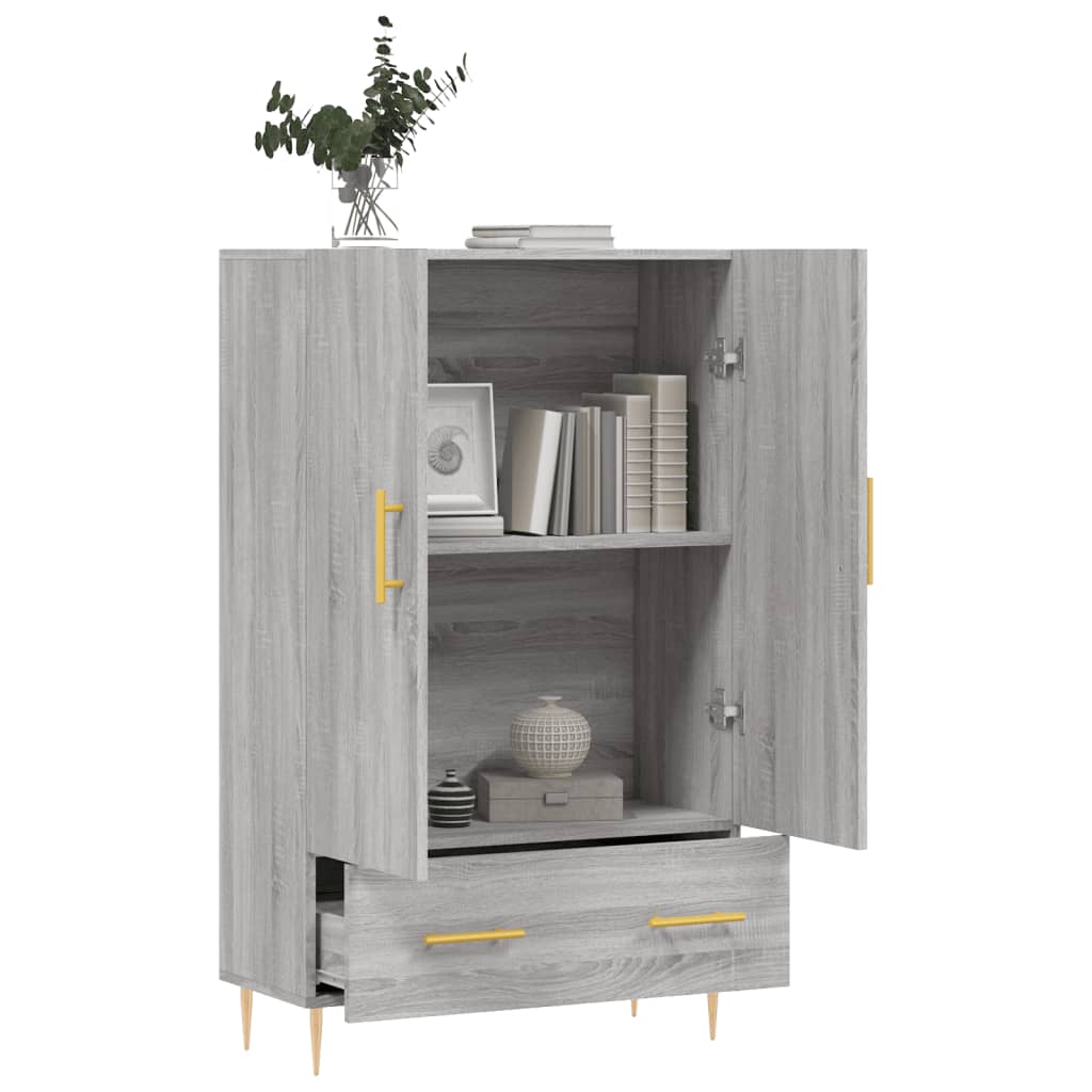 Sonoma Gray Sonoma Buffet 69.5x31x115 cm Ingenieurholz Holz