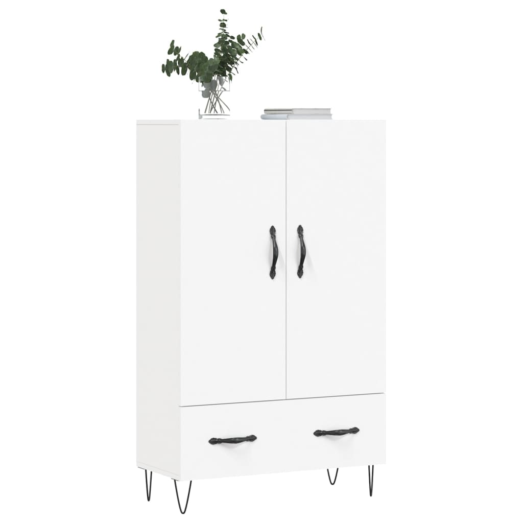 High white buffet 69.5x31x115 cm Engineering wood