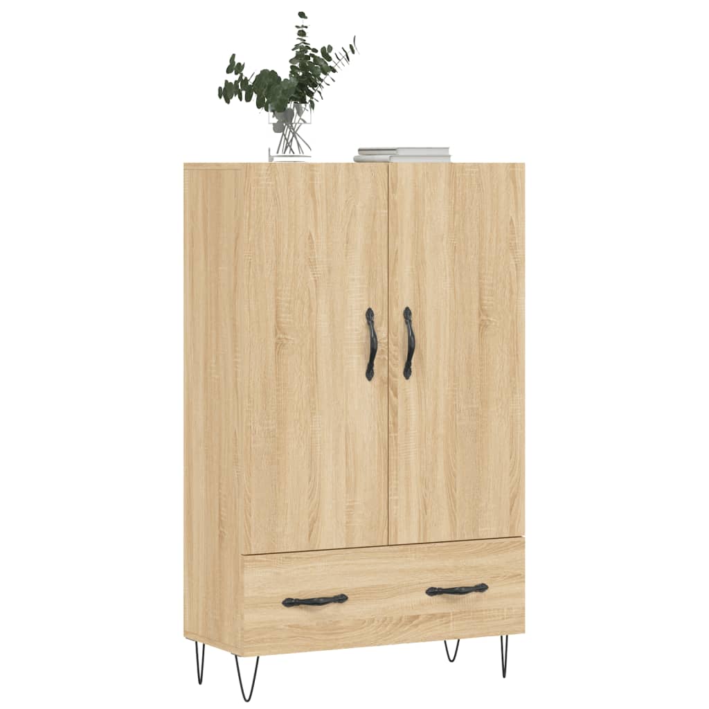 Sonoma oak buffet 69.5x31x115 cm Engineering wood