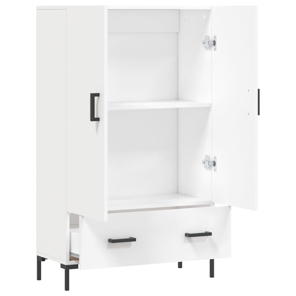 High white buffet 69.5x31x115 cm Engineering wood