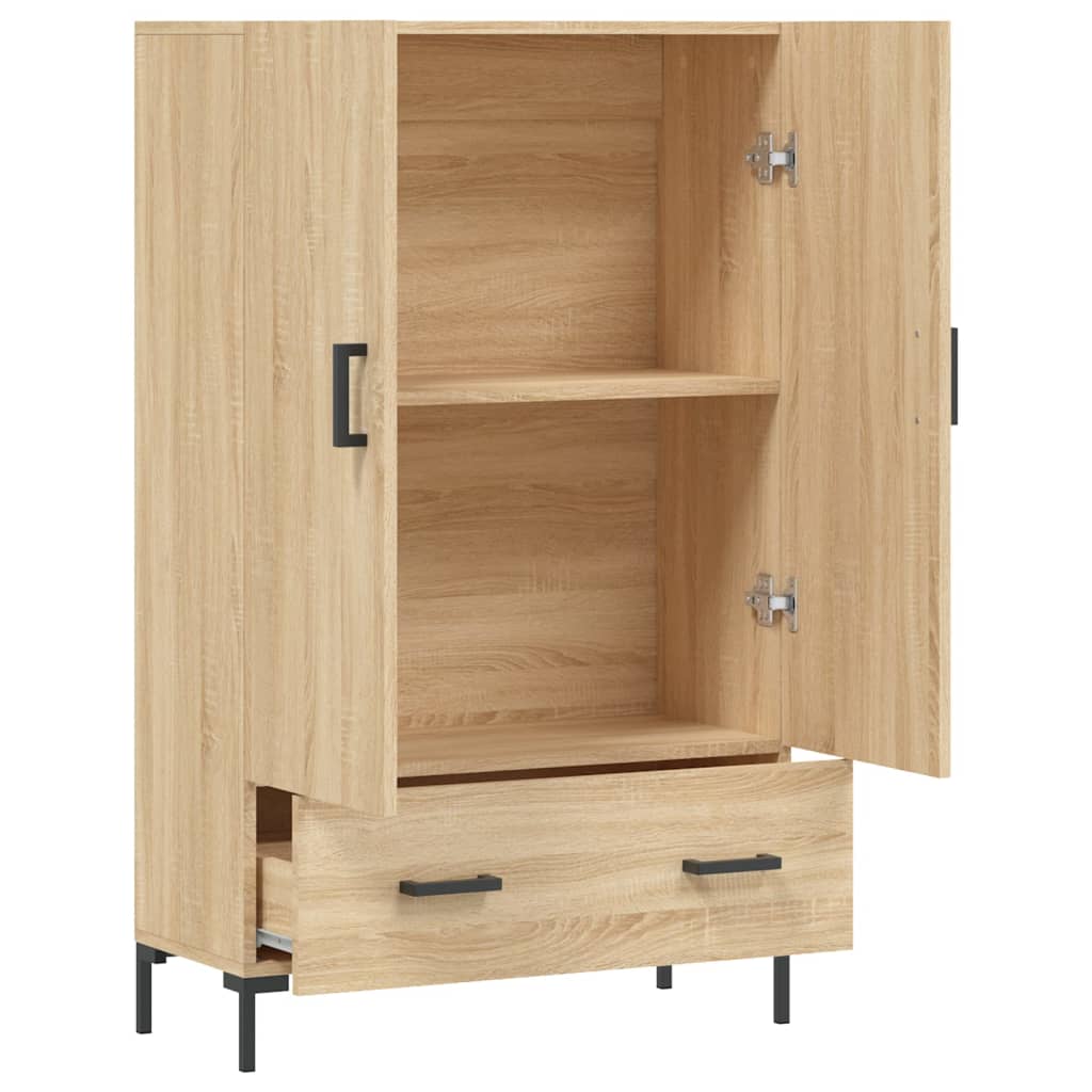 Sonoma oak buffet 69.5x31x115 cm Engineering wood