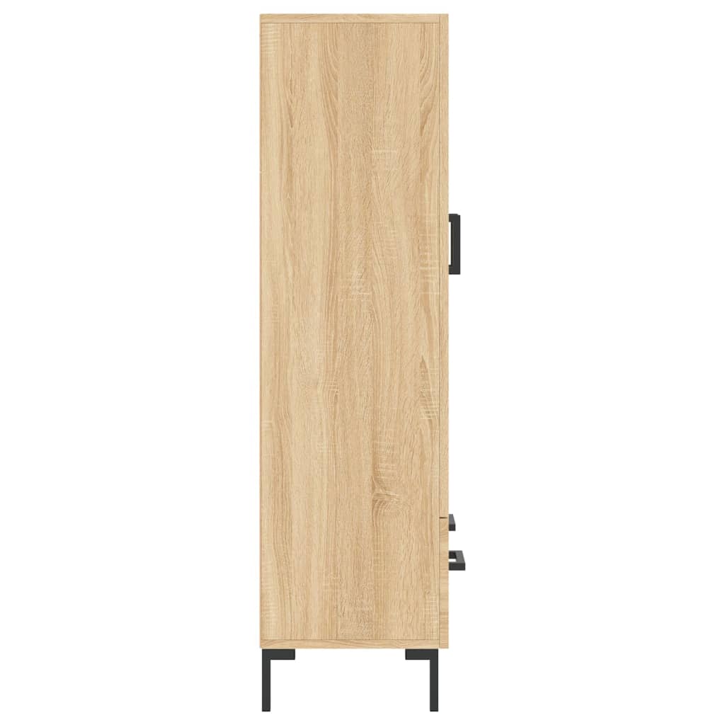 Sonoma Oak Buffet 69.5x31x115 cm Ingenieurholz Holz