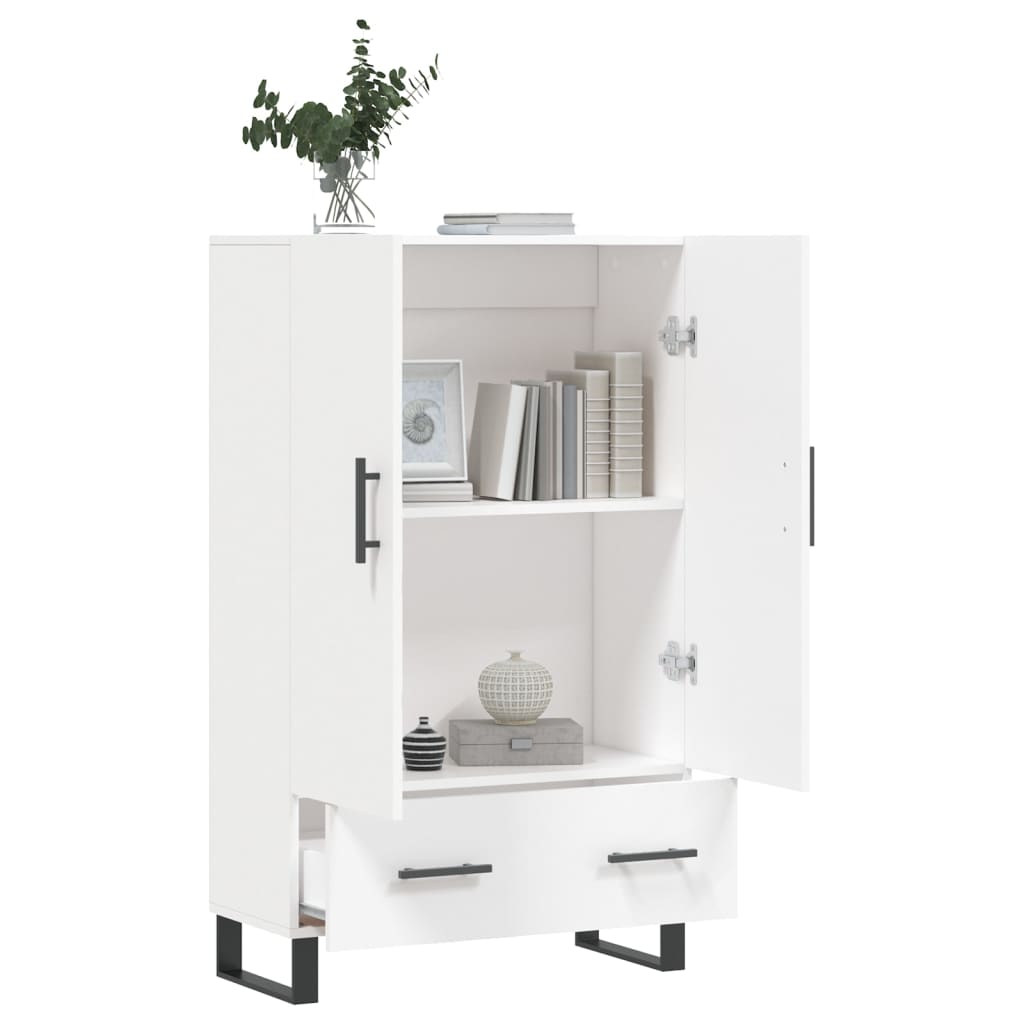 High white buffet 69.5x31x115 cm Engineering wood