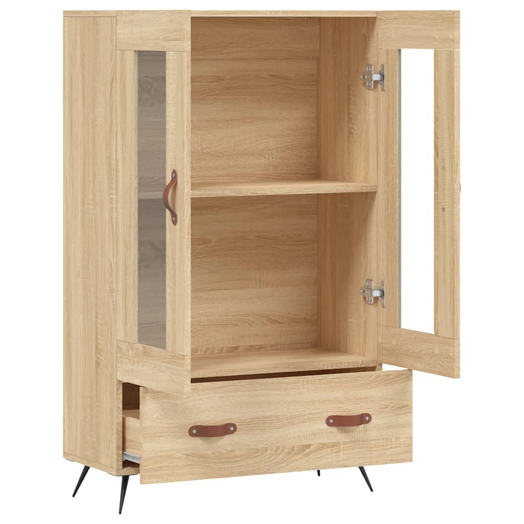 Sonoma oak buffet 69.5x31x115 cm Engineering wood