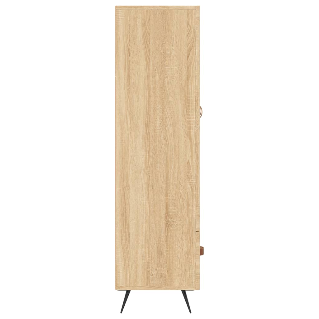 Sonoma Oak Buffet 69.5x31x115 cm Ingenieurholz Holz