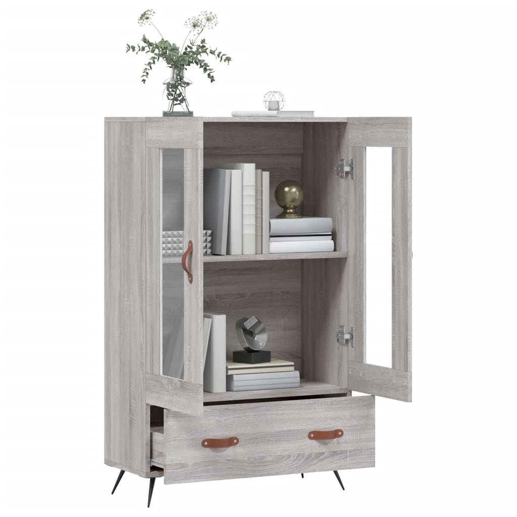 Sonoma Gray Sonoma Buffet 69.5x31x115 cm Engineering wood