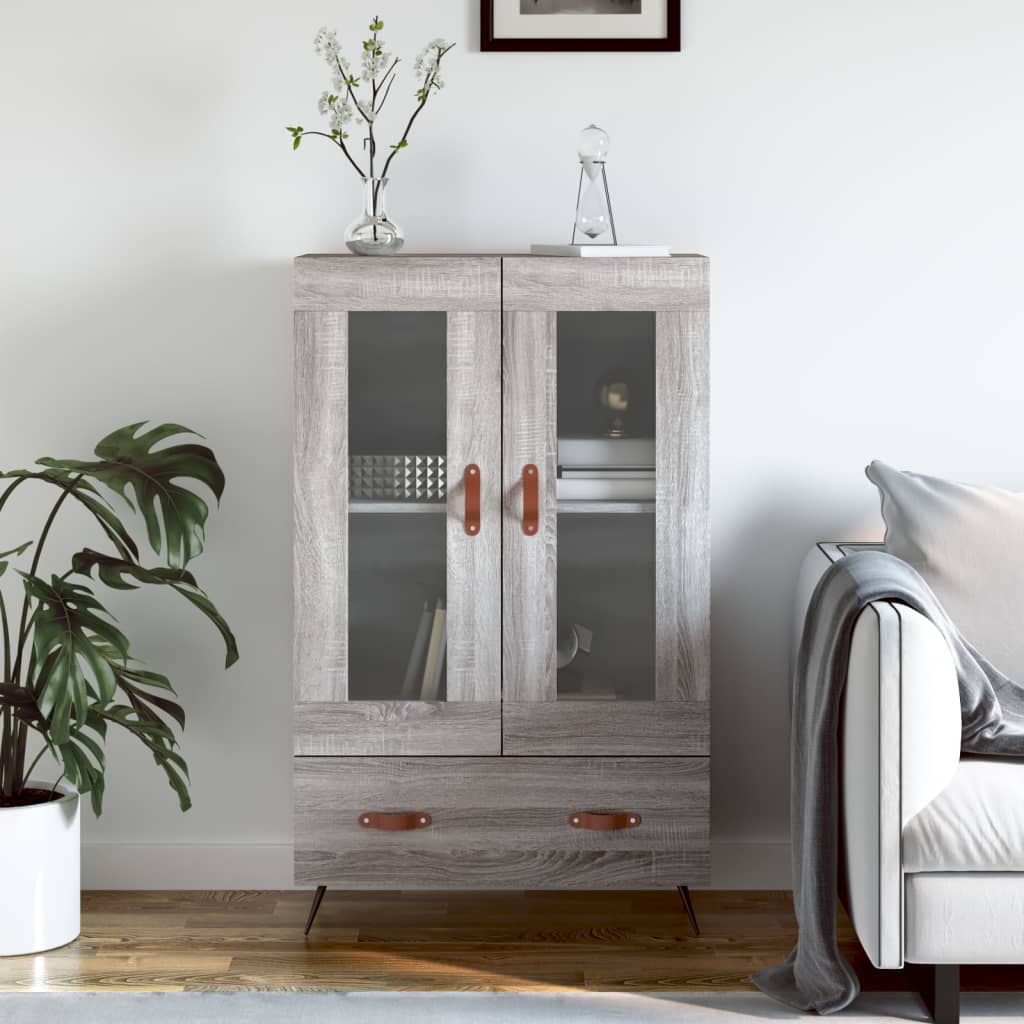 Sonoma Gray Sonoma Buffet 69.5x31x115 cm Engineering wood