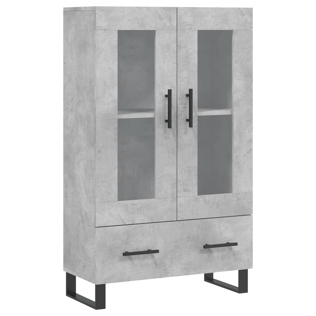 Concrete gray buffet 69.5x31x115 cm Engineering wood