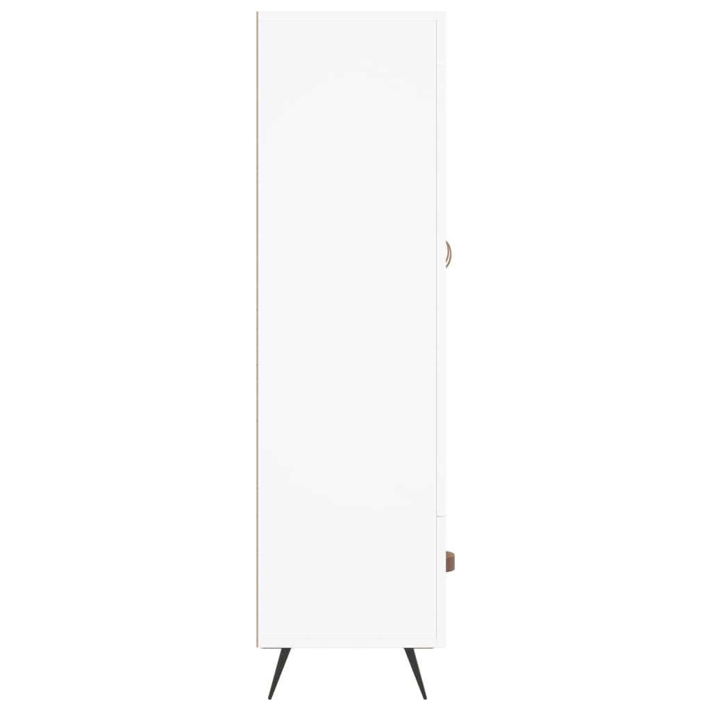 High white buffet 69.5x31x115 cm Engineering wood