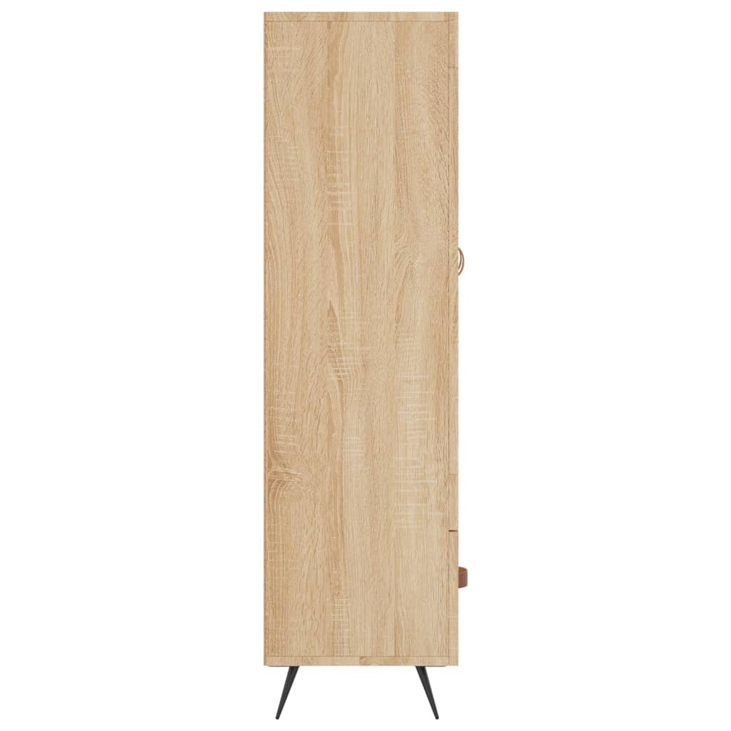 Sonoma oak buffet 69.5x31x115 cm Engineering wood