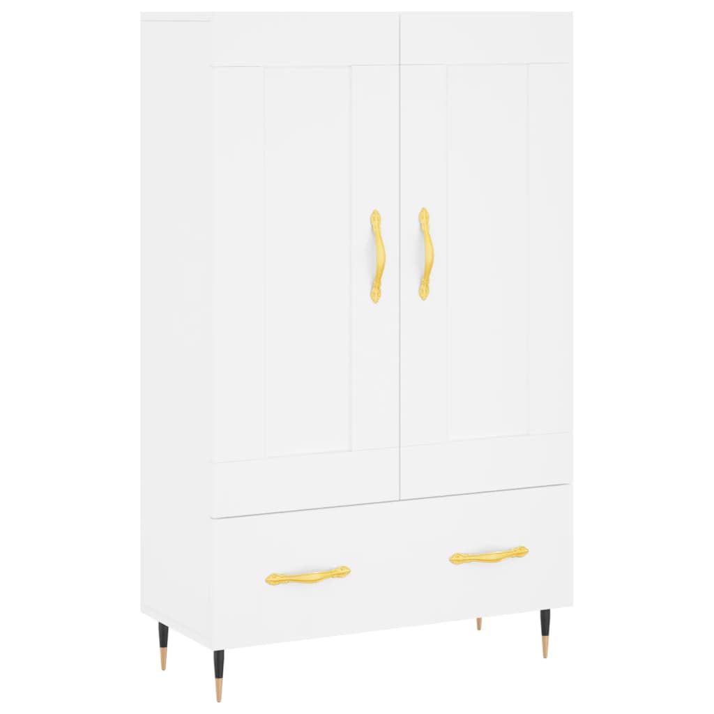 High white buffet 69.5x31x115 cm Engineering wood