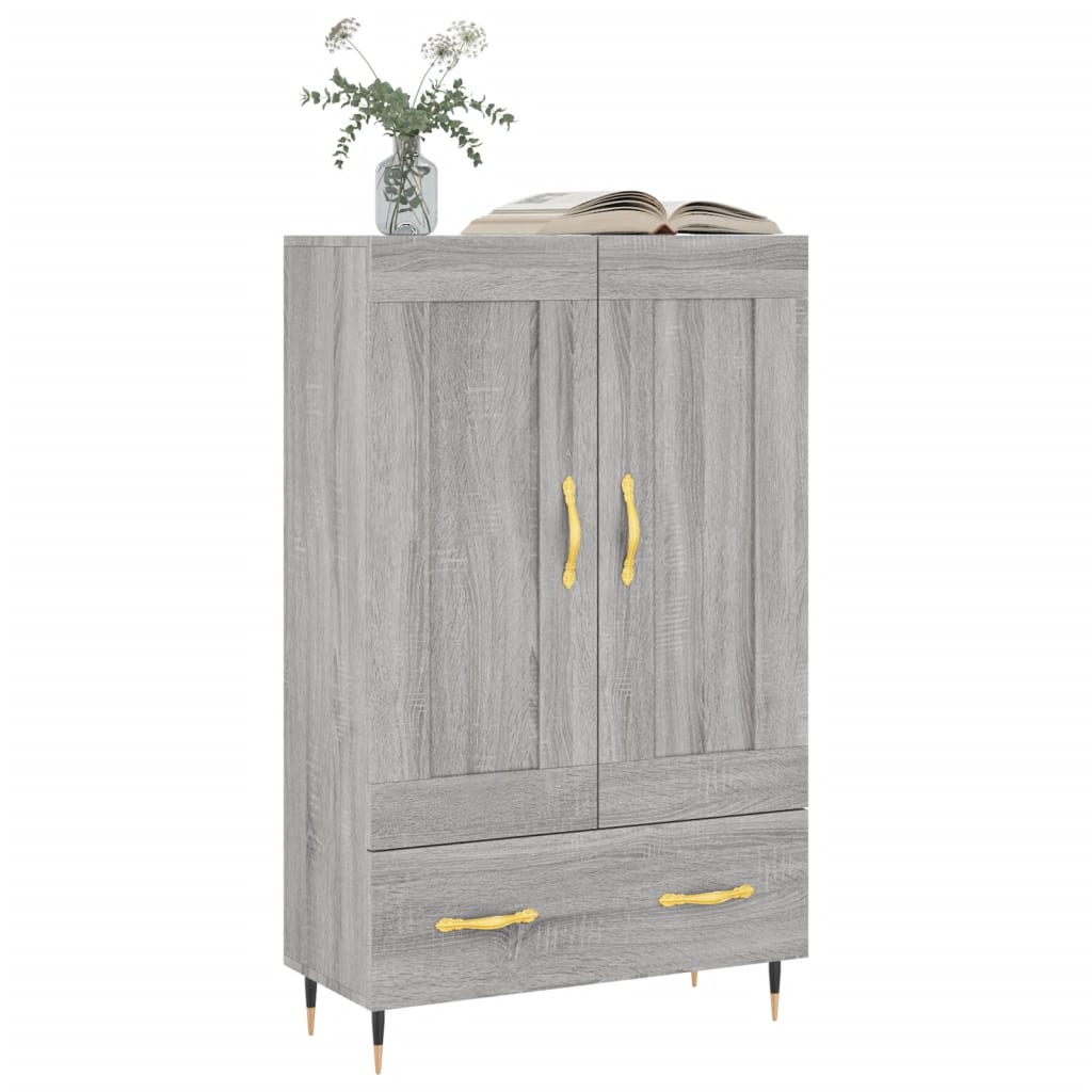 Sonoma Gray Sonoma Buffet 69.5x31x115 cm Engineering wood