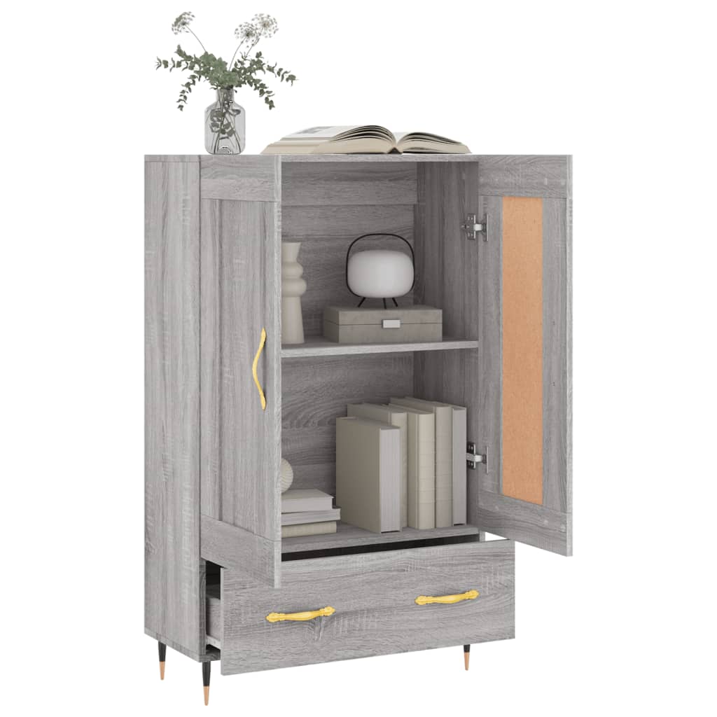 Sonoma Gray Sonoma Buffet 69.5x31x115 cm Engineering wood