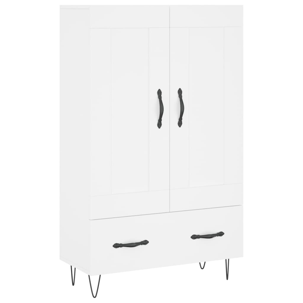 High white buffet 69.5x31x115 cm Engineering wood