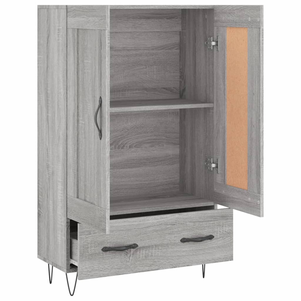 Sonoma Gray Sonoma Buffet 69.5x31x115 cm Ingenieurholz Holz