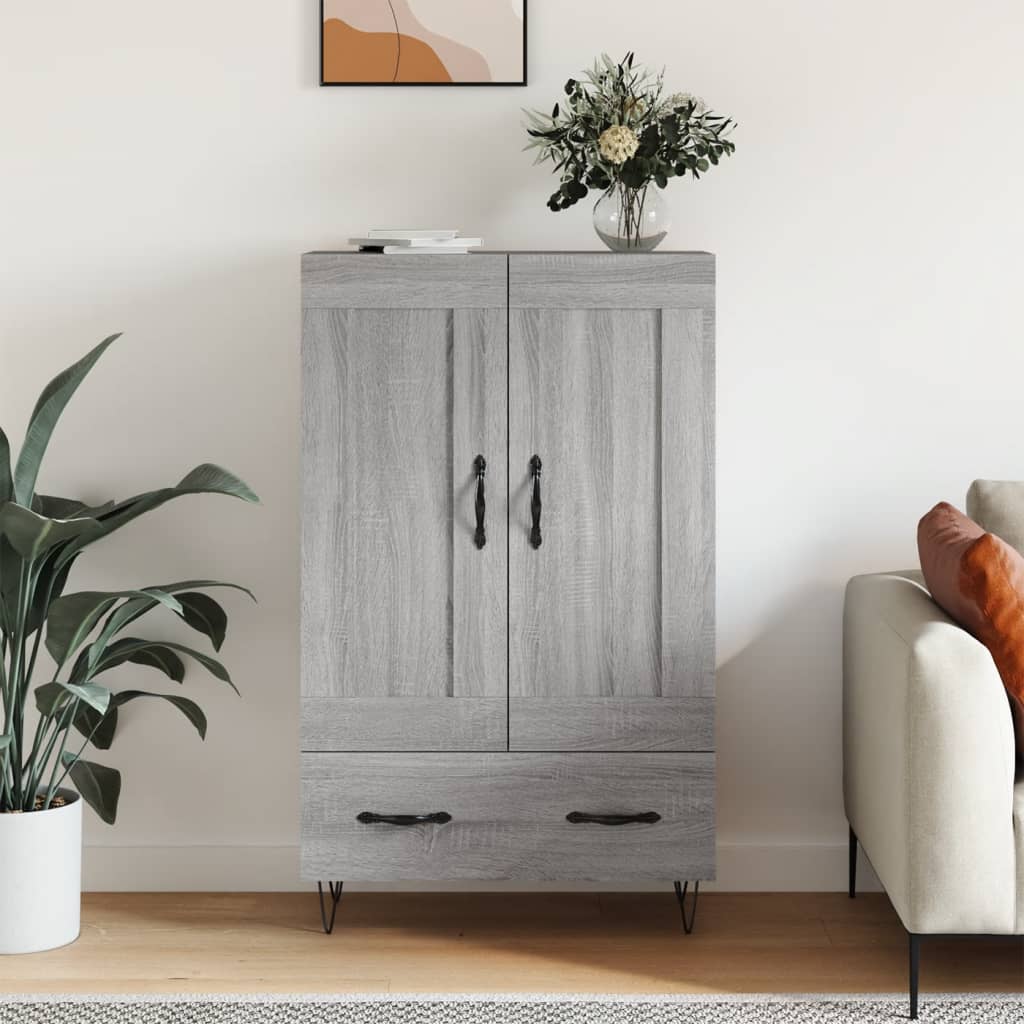 Sonoma Gray Sonoma Buffet 69.5x31x115 cm Engineering wood