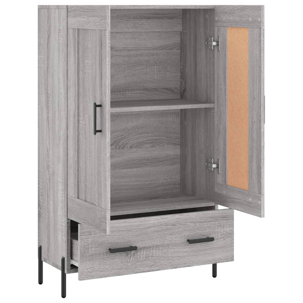 Sonoma Gray Sonoma Buffet 69.5x31x115 cm Engineering wood