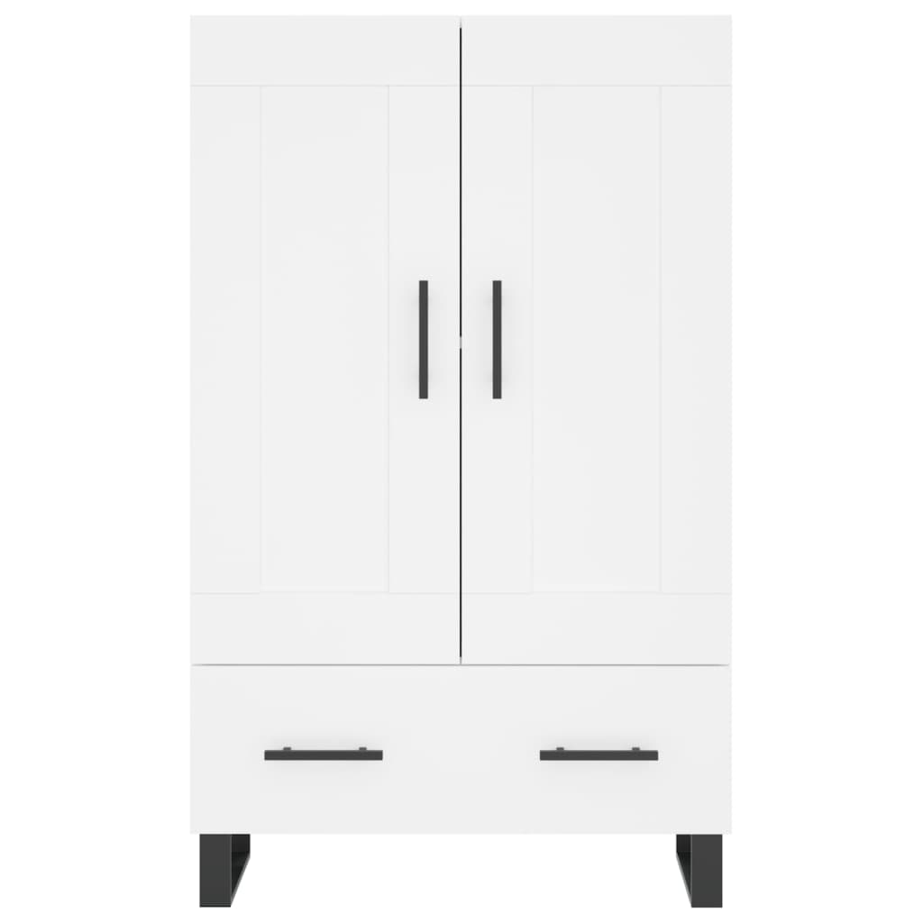 Alevato buffet bianco 69.5x31x115 cm legno di ingegneria