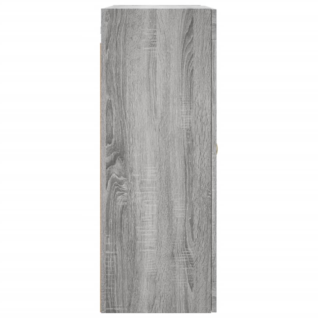 Sonoma gray wall cabinet 69.5x34x90 cm