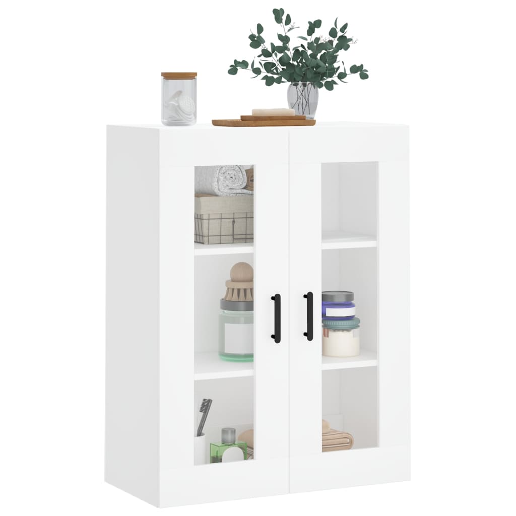 White wall cabinet 69.5x34x90 cm