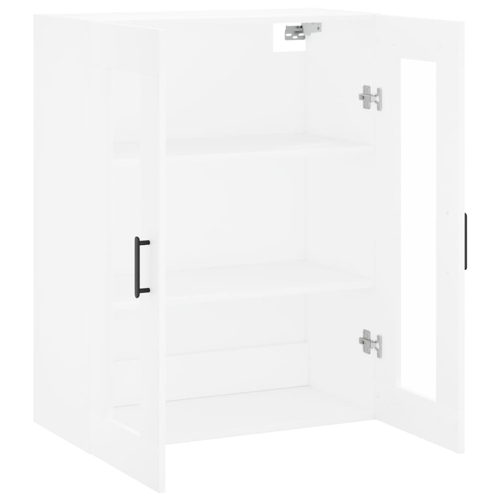 White wall cabinet 69.5x34x90 cm