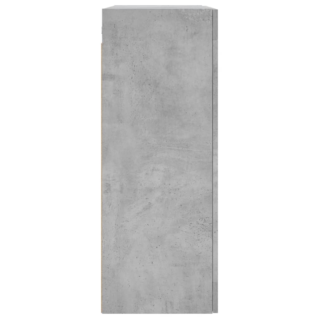Pensile grigio cemento 69,5x34x90 cm